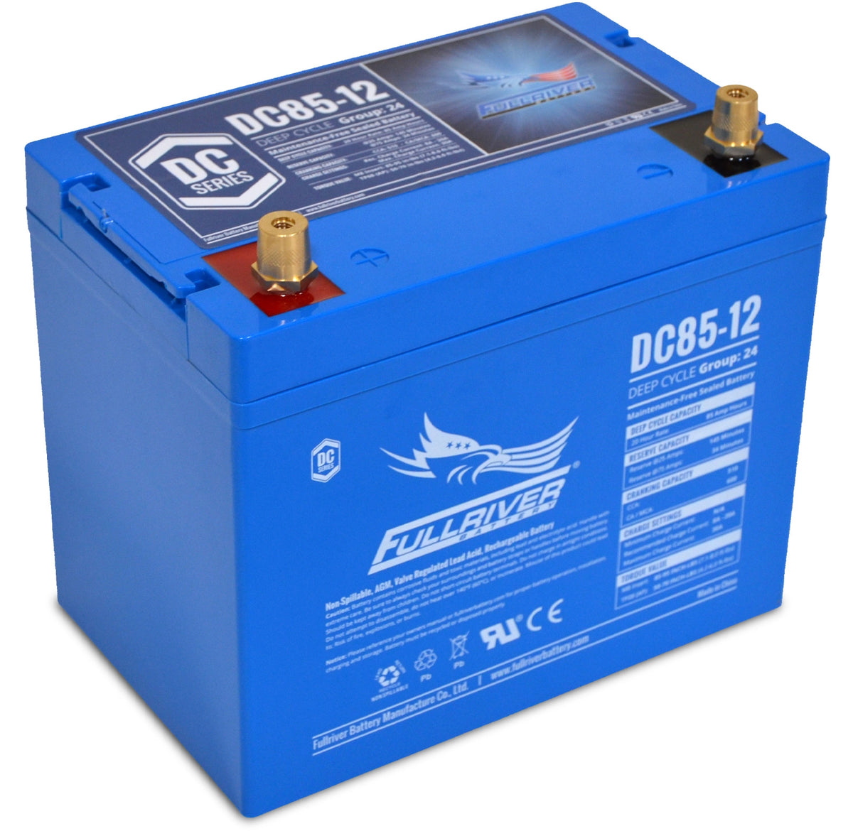 fullriver-dc85-12-premium-deep-cycle-marine-agm-battery-the-battery-hub