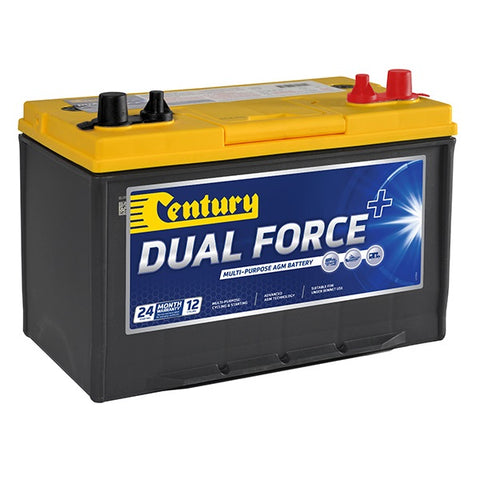 CENTURY DUAL FORCE+ 27LXMF MULTI PURPOSE AGM BATTERY