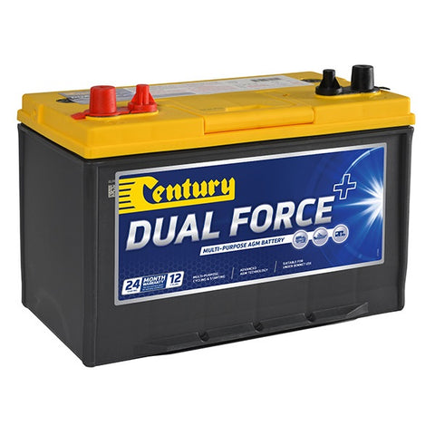 CENTURY DUAL FORCE+ 27XMF MULTI PURPOSE AGM BATTERY