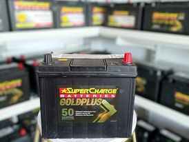 SUPERCHARGE GOLDPLUS MF55B24L 50 MONTH WARRANTY BATTERY.