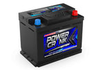 POWER CRANK DIN55 600 CCA 2 YEARS WARRANTY EUROPEAN BATTERY