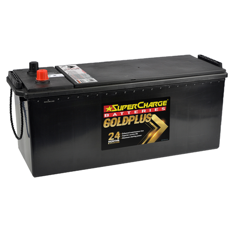 SUPERCHARGE GOLDPLUS N120 MF / EMFN120 / EMFN120R 930 CCA 24 MONTH WARRANTY TRUCK BATTERY.