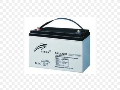 RITAR RA12-120 AGM BATTERY 12 MONTH WARRANTY