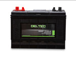 DELTEC D27 / D70Z -90AH N70ZZ DUAL PURPOSE 750CCA 2YEAR WARRENTY DEEP CYCLE BATTERY.