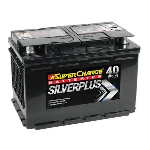 SUPERCHARGE SILVERPLUS SMF66H EUROPEAN AUTOMOTIVE 780 CCA 40 MONTH WARRANTY BATTERY.