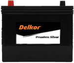 DELKOR Premium Silver 22EFR680 SILVER 680CCA MAINTENANCE FREE 3 YEAR WARRANTY BATTERY