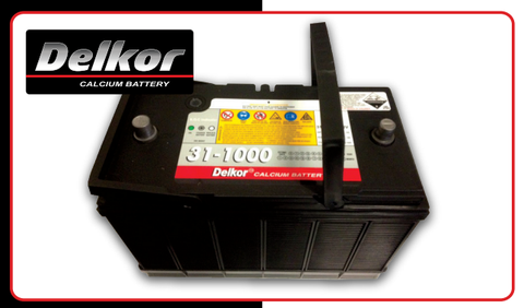 DELKOR 31-1000 TRUCK BATTERY BRAND NEW