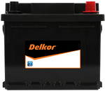 Delkor Calcium 54316 / MF44 / 435 / DIN44 / 3372 400CCA BATTERY 3 YEAR WARRANTY