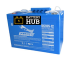 FULLRIVER DC105-12B DC SERIES 12 MONTH WARRANTY DEEP CYCLE BATTERY.