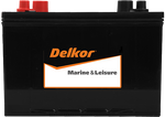 Delkor M27 680 CCA PREMIUM MARINE BATTERY 12V High Capacity 2 YEAR WARRANTY