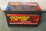 POWER CRANK N70ZZL SMF PUNCH TECHNOLOGY CARBON SERIES 12V 750CCA 2 YEARS WARRANTY BATTERY.