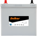 Delkor AGM S46B24R / NS60 AGM  370CCA STOP START 3YEAR WARRANTY BATTERY