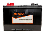 Delkor MS27 780 CCA PREMIUM MARINE BATTERY 12V High Capacity 2 YEAR WARRANTY