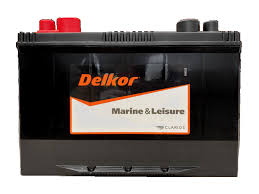 Delkor MS27 780 CCA PREMIUM MARINE BATTERY 12V High Capacity 2 YEAR WARRANTY